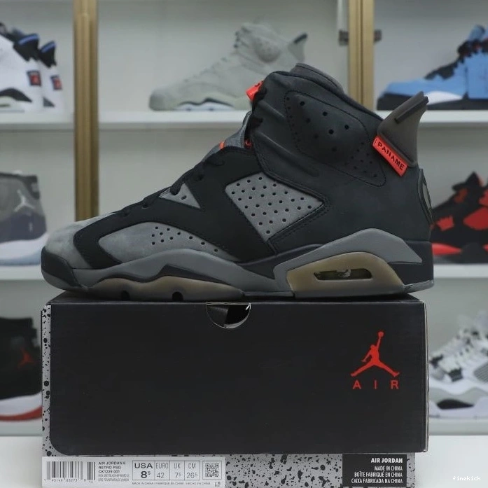 GREY' 6 JORDAN X RETRO AIR PARIS SAINT-GERMAIN 'IRON 0925